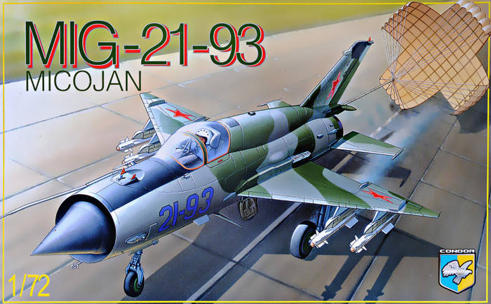 МиГ-21-93. Сборная модель советского истребителя в масштабе 1/72 ...