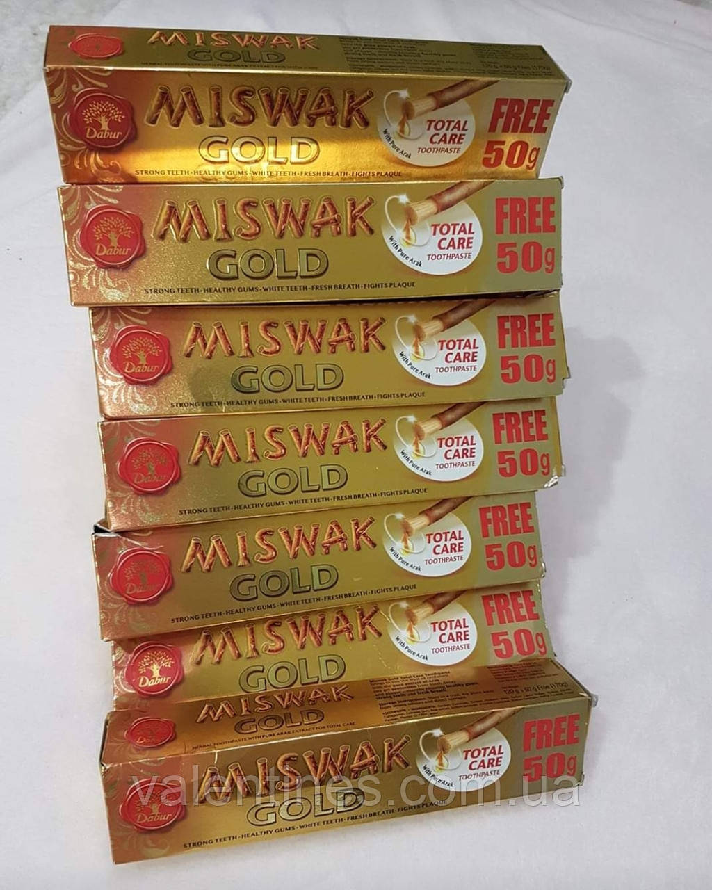 Зубна паста без фтору Miswak Gold Miswak Мисвак Єгипетська 170 грамів, фото 1