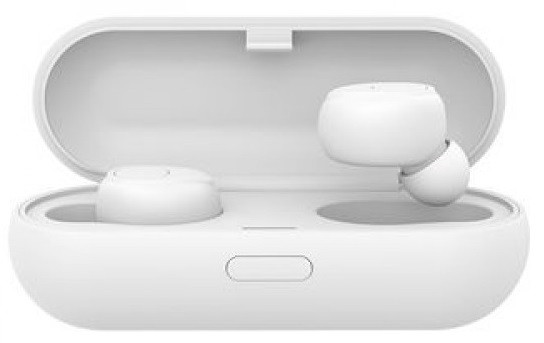 Навушники безпровідні Bluetooth Celebrat TWS W5 в кейсі, білі