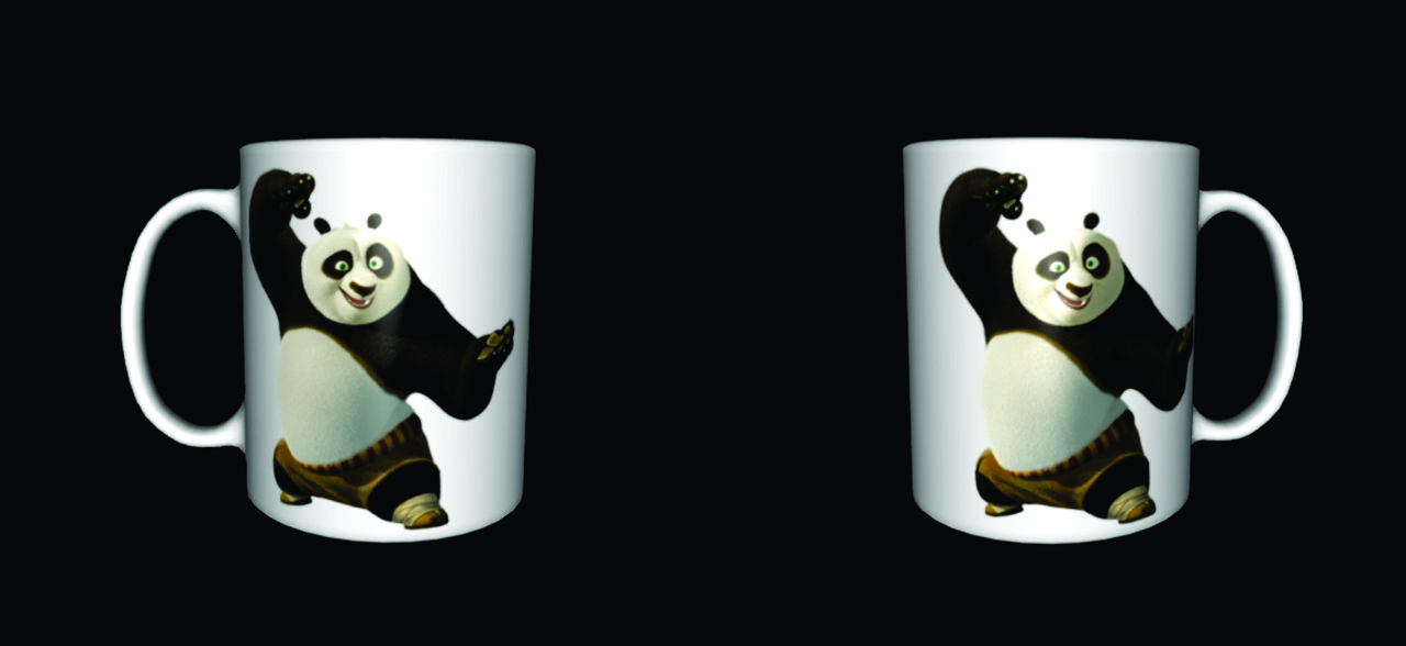 Чашка з друком Kung Fu Panda