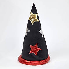 Колпак Звездочёт красный