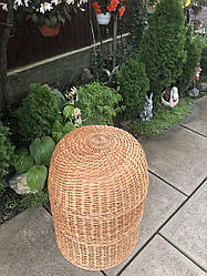 Абажур з лози висота 80 діаметр 60 см