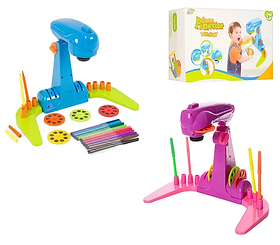 Дитячий проектор YM133-134 зі світловими ефектами (2 кольори), в коробці