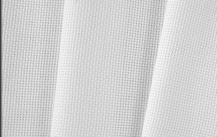 Аида 11 Канва белая для вышивки нитками (ID#1268107728), цена: 280 ...