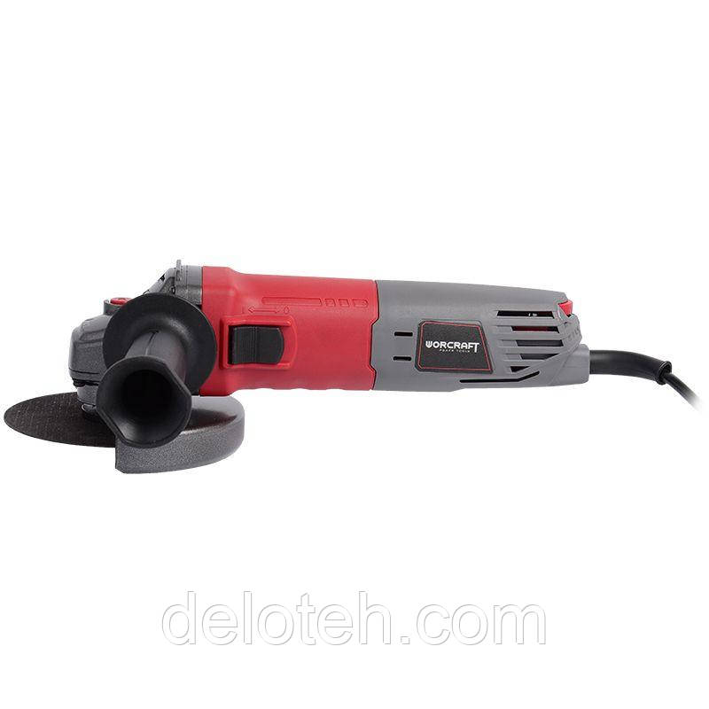 Кутова шліфувальна машина Worcraft AG-08/125S, фото 1
