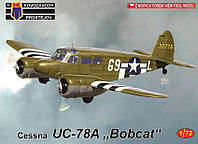 Пластикова модель 1/72 Kovozavody Prostejov 0168 Американський багатоцільовий літак Cessna UC-78A Bobcat