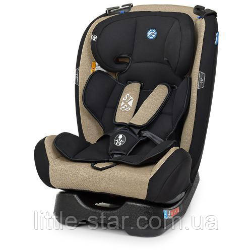 Дитяче автокрісло El Camino ME 1017 STEP ROYAL BEIGE,бежевий, група 0+1+2+3
