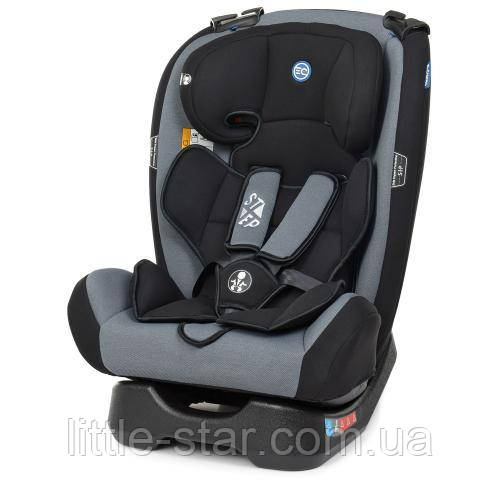 Дитяче автокрісло El Camino ME 1017 STEP ROYAL DARK GRAY, сірий, група 0+1+2+3