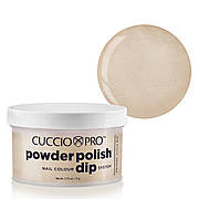 Кремово-бежева перламутрова гель-пудра для нігтів Cuccio Irridescent Cream, 45 г