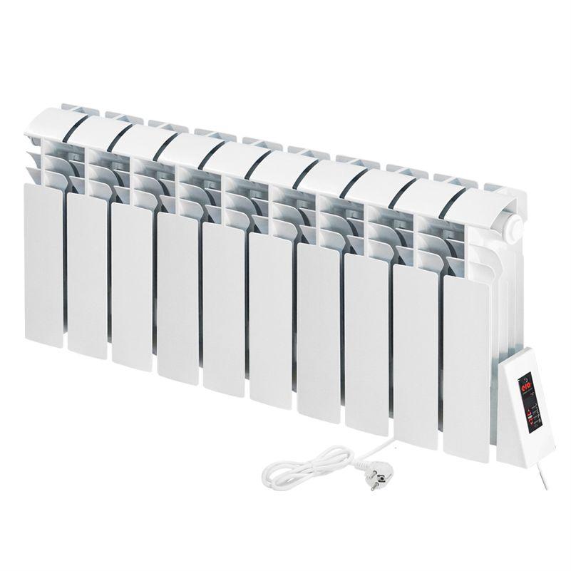 Електричний радіатор Flyme Mini 10 секції, 990 Вт, під низьке підвіконня, праве підключення, фото 1