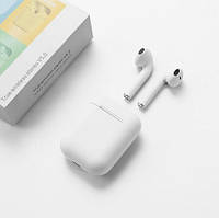 Беспроводные наушники inpods 12 airpods tws сенсорные блютуз белые