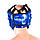 Шолом боксерський Venum з маскою Синій, M, фото 3