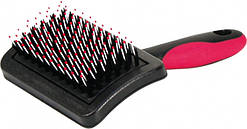 C6067433 Пуходерка з напиленням і щетиною середня, 10,5х15,5см