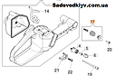 Амортизатор для бензопили Oleo-Mac GS 650 (50250032R), фото 3