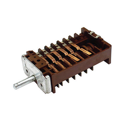 Перемикач режимів для електроплити 42.05000.008 (5 позицій, вал 24 мм), фото 2