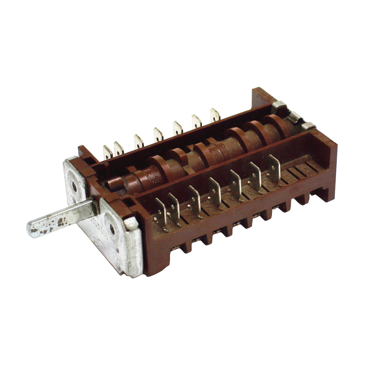 Перемикач режимів для електроплити 42.05000.008 (5 позицій, вал 24 мм)