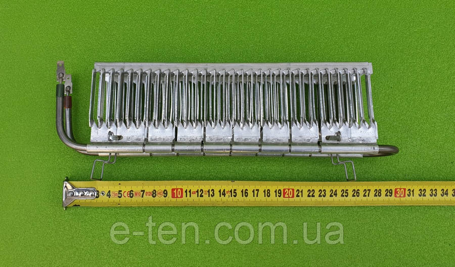 Нагрівач тен 500W / 230V / L=290мм (ОРИГІНАЛ) з алюмінієвими ребрами для конвекторів ATLANTIC, WildWind, Термія