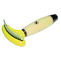 Граблі з амортиз. зубцями, силіконова ручка, 9х16 см 6067961