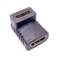 Переходник HDMI на HDMI угловой адаптер