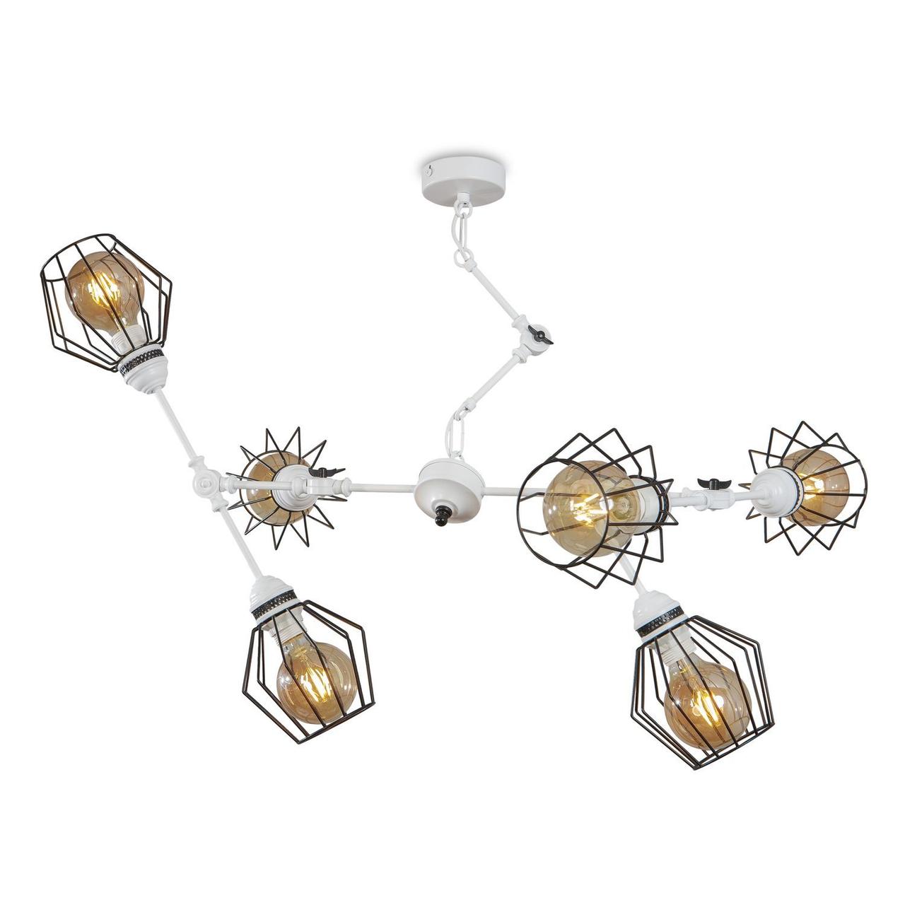 Люстра в стилі лофт металева трансформер, фото 1