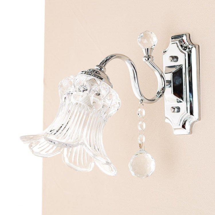 Бра настінне з плафоном у формі квітки SLAVIA OU071/1W, фото 1