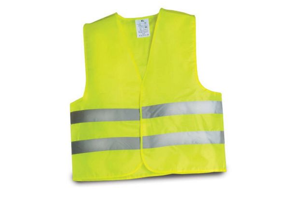 Жилетка безпеки світловідбиваюча  (Жовта), фото 1