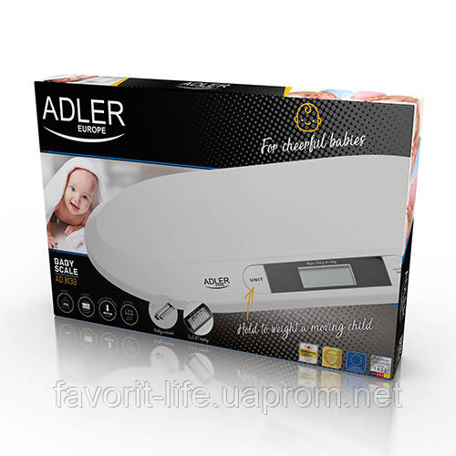 Весы для новорожденных Adler AD 8139 (89613) - фото 10 - id-p410398730