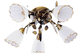 Стельовий світильник TINKO 3174BAH/5H коричневий