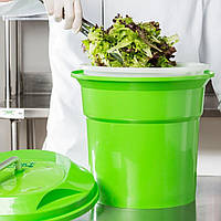 Большая центрифуга для сушки зелени и салатов 20 л для ресторанов HLS (7967)