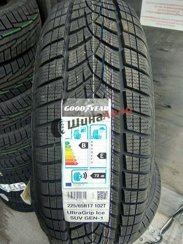 Шины GoodYear UltraGrip Ice SUV Gen-1 225/65 R17 102T Германия 2022 ...