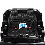 Дитячий електромобіль Джип в стилі Range Rover M 4175EBLR-2 чорний, фото 5