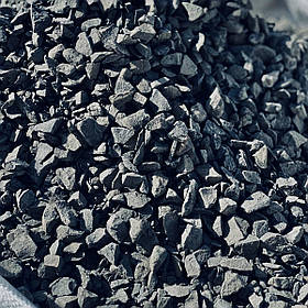 Крихта базальтова чорна декоративна для клумб та ландшафтного дизайну (ціна за 1 кг від 1 тони)