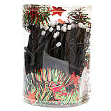 Світлодіодна новорічна гірлянда, 10 м, 100 л, червоний, IP44, LED (040643), фото 3