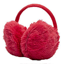 Хутряні навушники дитячі, теплі 13х11.5х10,5 см, рожеві (240172)