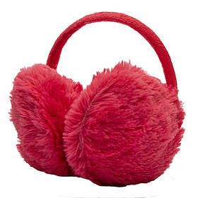 Хутряні навушники дитячі, теплі 13х11.5х10,5 см, рожеві (240172)