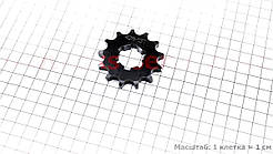 Зірка передня 428-13T