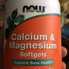 Мінерали NOW Calcium Magnesium softgels 120 капс гел, фото 2