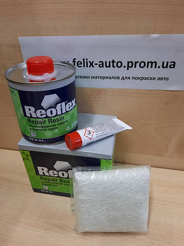 Ремонтный комплект Reoflex (смола+стекломат+отвердитель) (ID#1267986991 ...