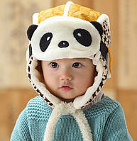 Шапка детская осень холодная зима теплая шапка дитяча осінь холодна зима