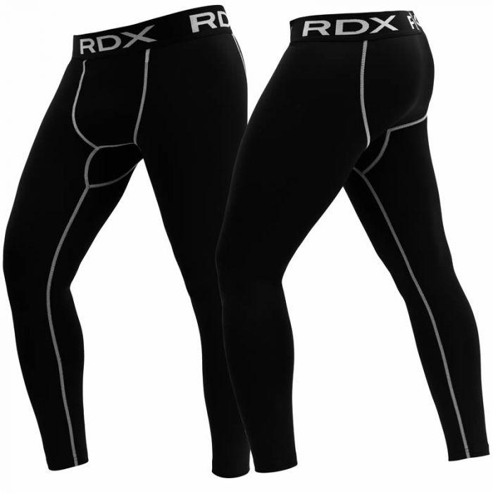 Штани компресійні чоловічі чорні RDX LYCRA BLACK XL