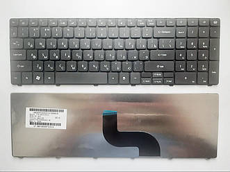 Клавіатура для ноутбуків Acer Gateway NE51, NV59, Packard Bell TE11, LE11 чорна RU/US