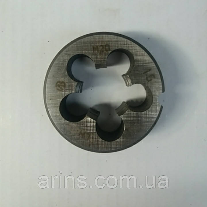 Плашка метрична м20х1.5 ліва ГОСТ 9740-71, фото 1