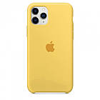 Чохол Silicone Case full для iPhone 11 Pro Yellow, фото 3