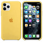 Чохол Silicone Case full для iPhone 11 Pro Yellow, фото 2