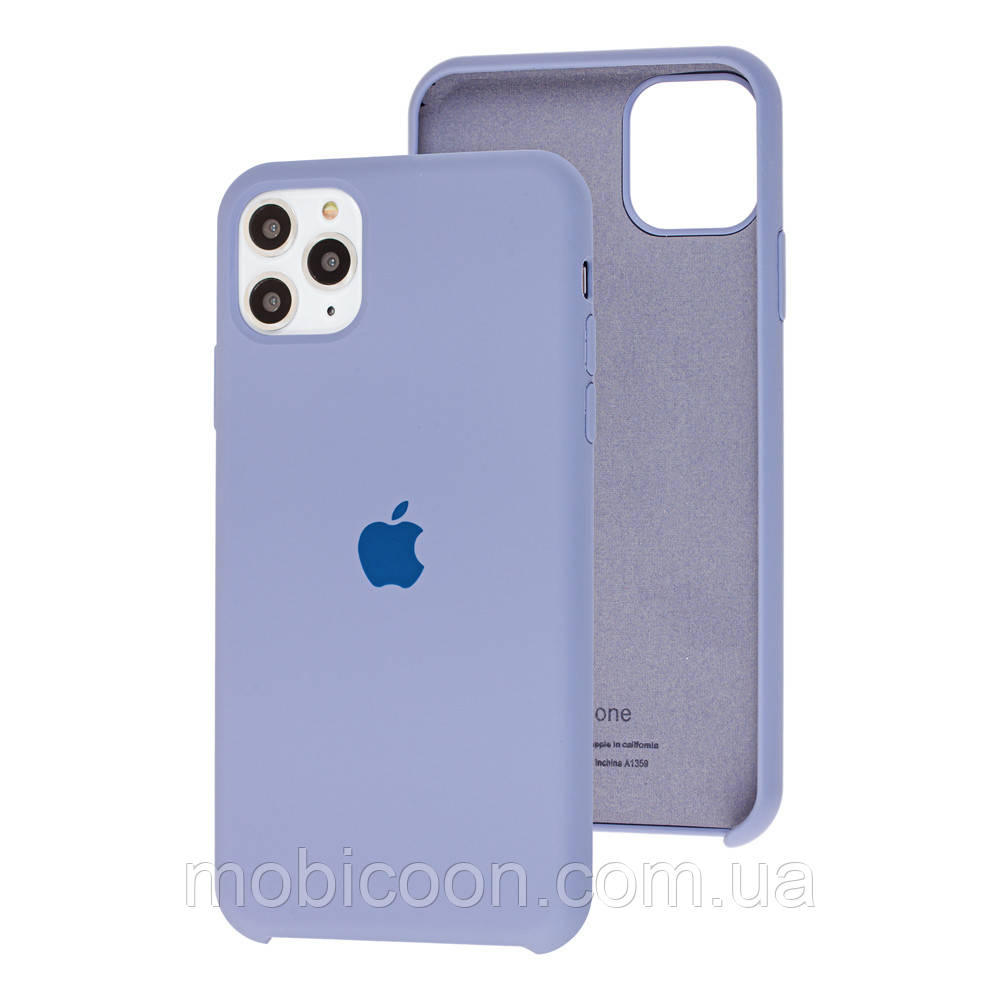 Чохол Silicone Case full для iPhone 11 Pro Lavander