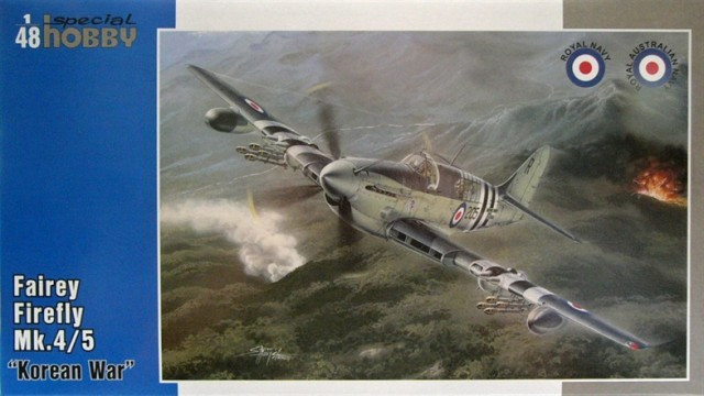 Пластикова модель 1/48 Special hobby 48136 Британський винищувач Fairey Firefly Mk.4/5 "Корейська війна"