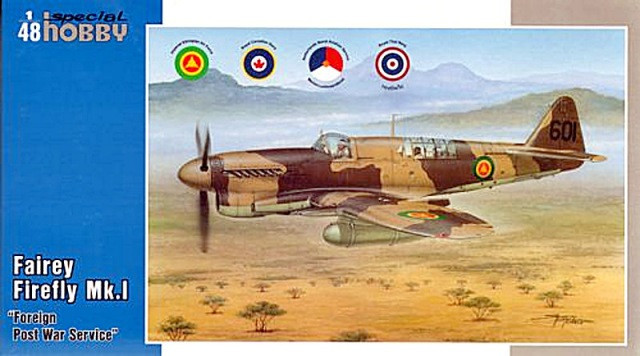 Пластикова модель 1/48 Special hobby 48151 Британський винищувач Fairey Firefly Mk.I Foreign Post War Service