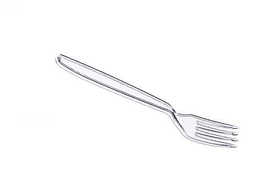 Вилка Bittner Premium прозора 100 шт.