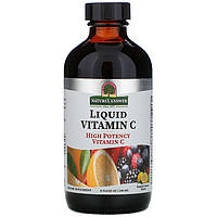 Жидкий витамин С, Nature's Answer "Liquid Vitamin C" с лимонным вкусом, 1000 мг (240 мл)
