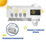Диспенсер для зубної пасти | тримач зубних щіток із дозатором Toothbrush sterilizer | УФ-стерилізатор щіток, фото 7